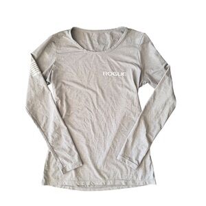 Rogue Women's Light Gray Long Sleeve Tee